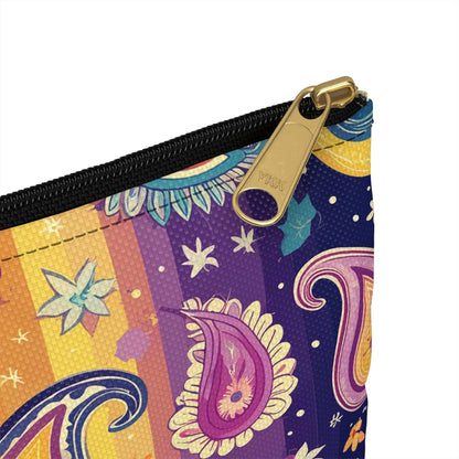 Indian Whimsical Paisley Pouch - The Global Wanderer