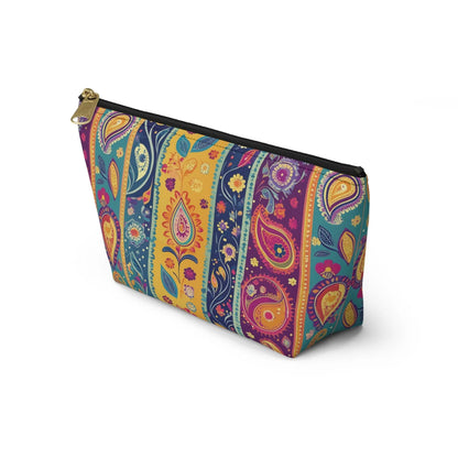 Indian Whimsical Paisley Pouch - The Global Wanderer