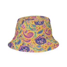 Indian Whimsical Paisley Reversible Bucket Hat - The Global Wanderer