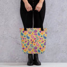 Indian Whimsical Paisley Tote Bag - The Global Wanderer