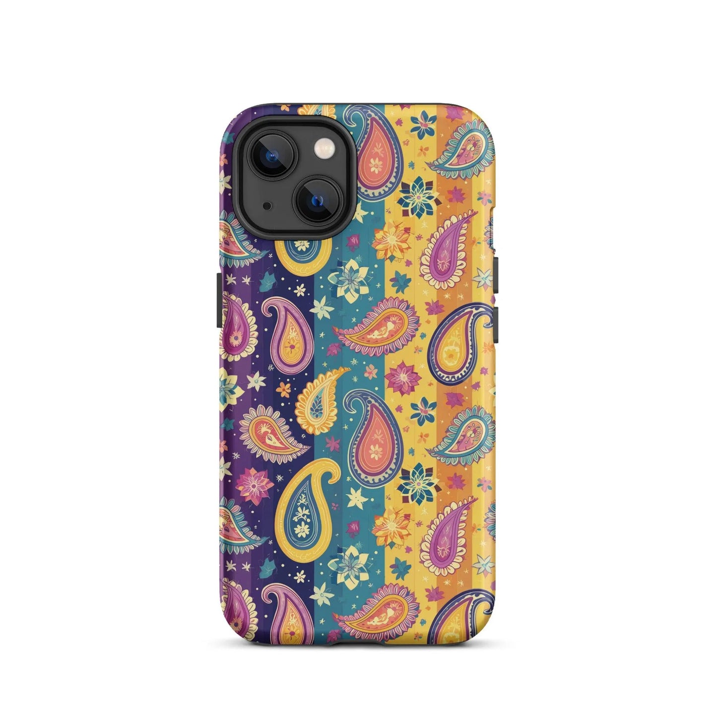 Indian Whimsical Paisley Tough MagSafe iPhone® Case - The Global Wanderer