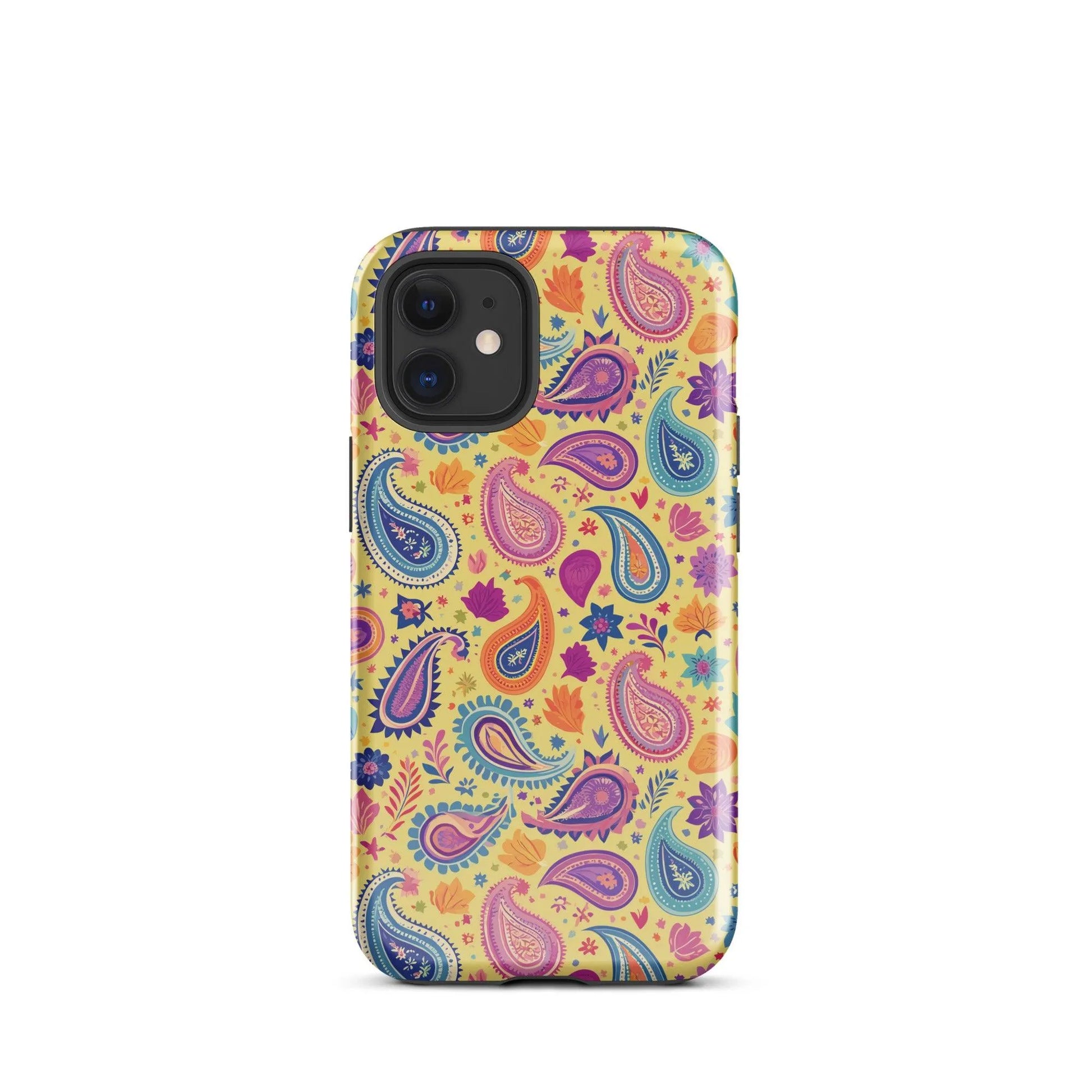 Indian Whimsical Paisley Tough MagSafe iPhone® Case - The Global Wanderer