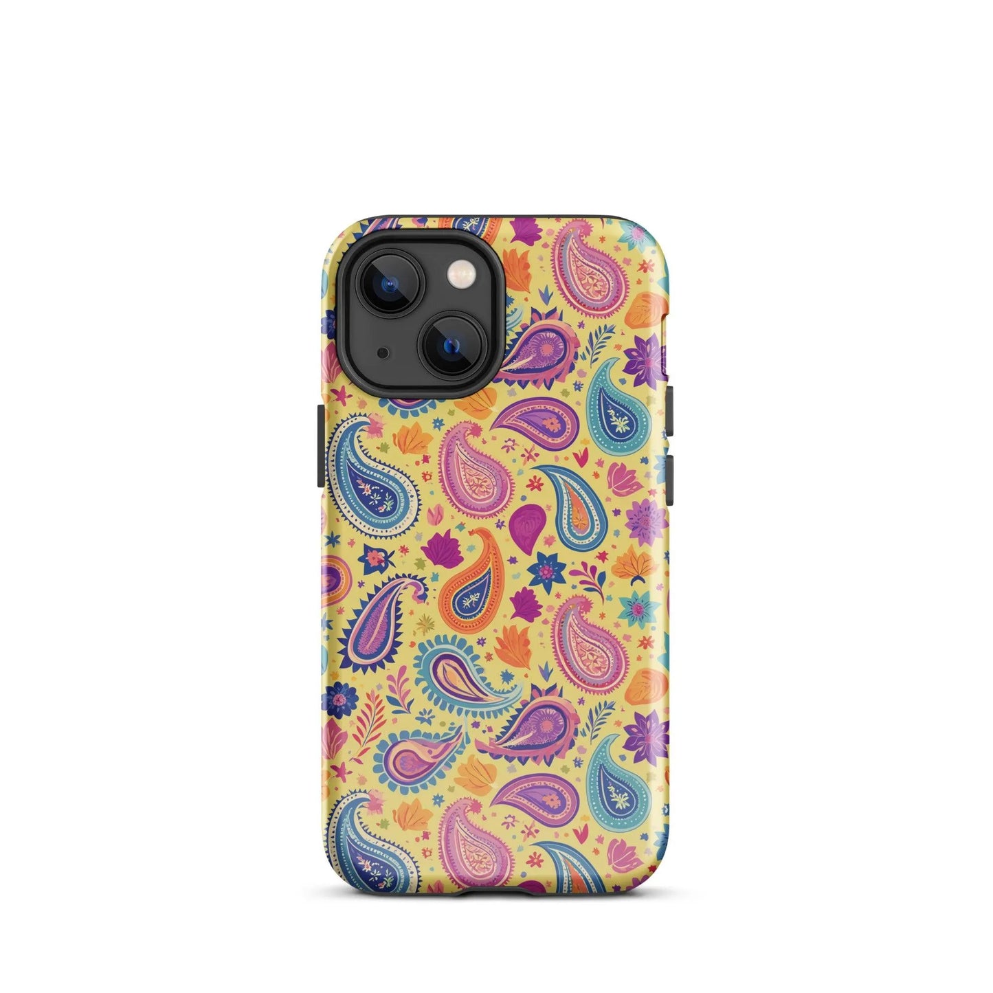 Indian Whimsical Paisley Tough MagSafe iPhone® Case - The Global Wanderer