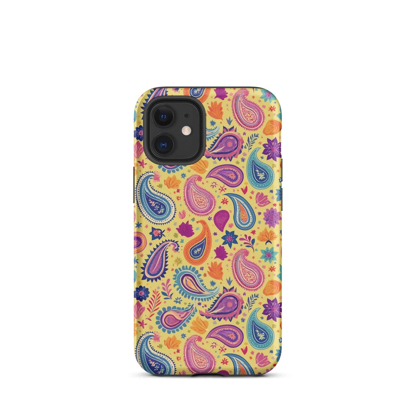 Indian Whimsical Paisley Tough MagSafe iPhone® Case - The Global Wanderer