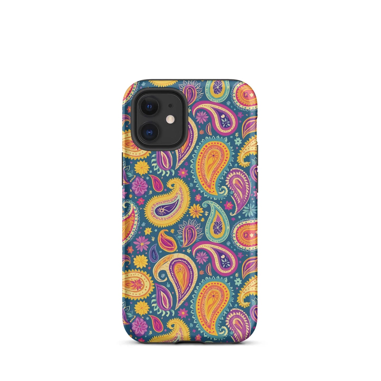 Indian Whimsical Paisley Tough MagSafe iPhone® Case - The Global Wanderer