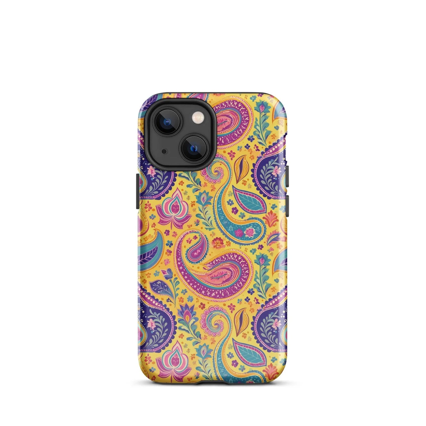 Indian Whimsical Paisley Tough MagSafe iPhone® Case - The Global Wanderer