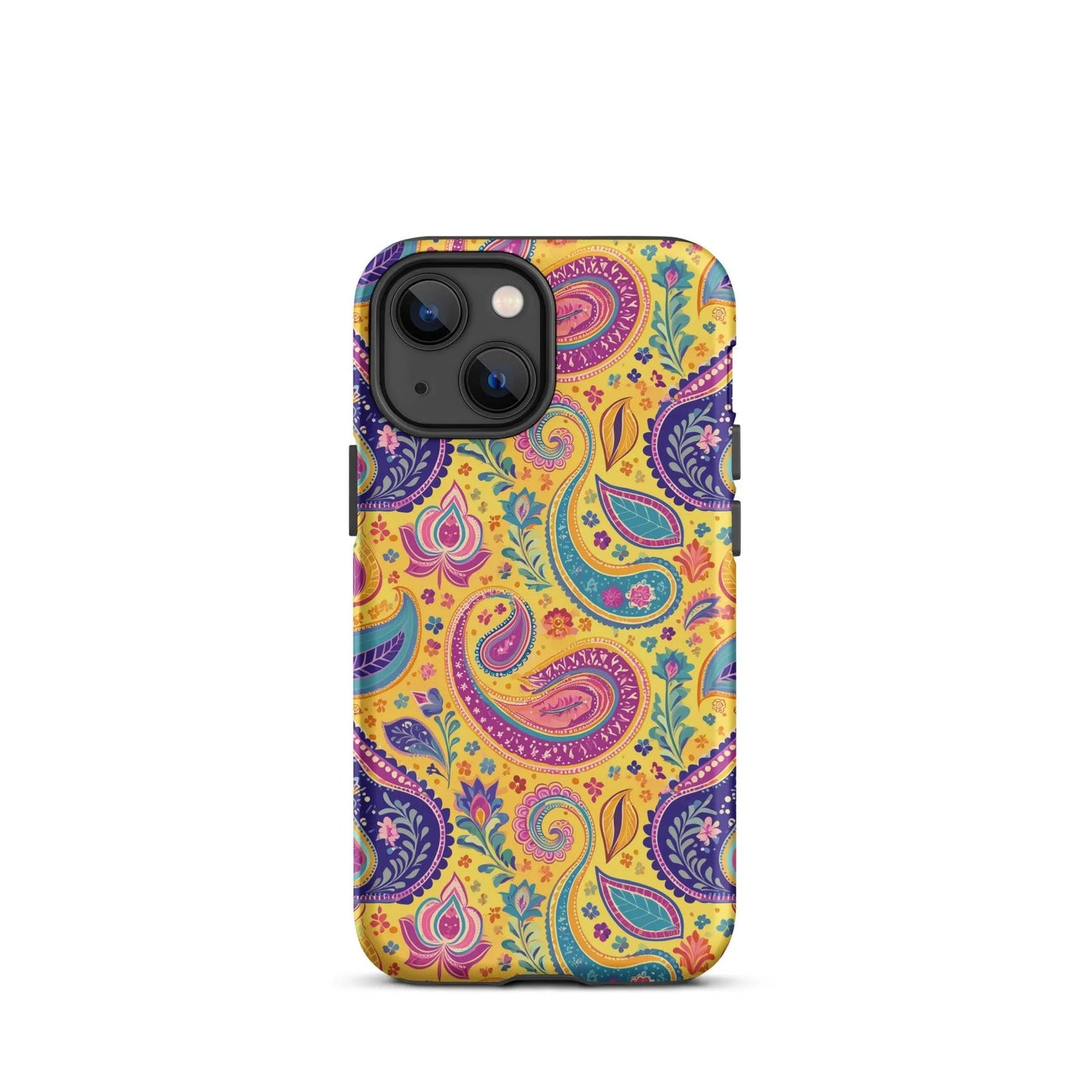 Indian Whimsical Paisley Tough MagSafe iPhone® Case - The Global Wanderer