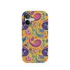 Indian Whimsical Paisley Tough MagSafe iPhone Case - The Global Wanderer