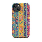 Indian Whimsical Paisley Tough MagSafe iPhone® Case - The Global Wanderer