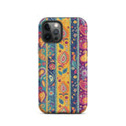 Indian Whimsical Paisley Tough MagSafe iPhone® Case - The Global Wanderer