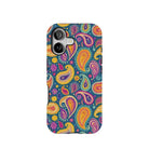 Indian Whimsical Paisley Tough MagSafe iPhone Case - The Global Wanderer