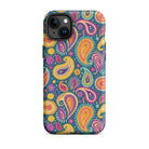 Indian Whimsical Paisley Tough MagSafe iPhone® Case - The Global Wanderer
