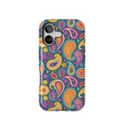 Indian Whimsical Paisley Tough MagSafe iPhone Case - The Global Wanderer