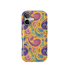 Indian Whimsical Paisley Tough MagSafe iPhone Case - The Global Wanderer