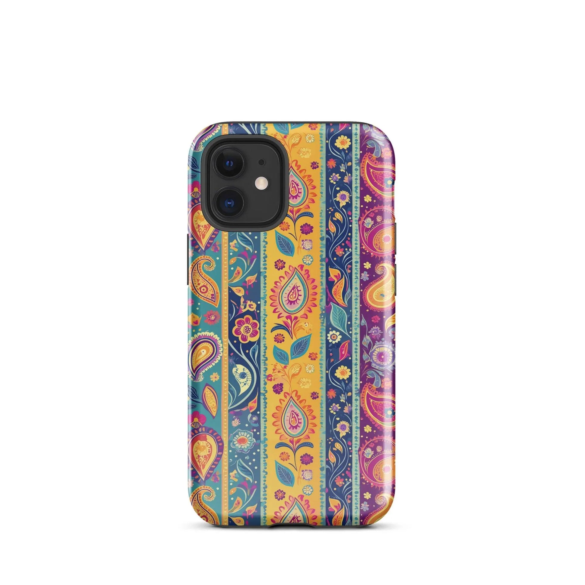 Indian Whimsical Paisley Tough MagSafe iPhone® Case - The Global Wanderer