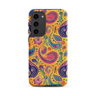 Indian Whimsical Paisley Tough Samsung Case - The Global Wanderer