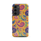 Indian Whimsical Paisley Tough Samsung Case - The Global Wanderer