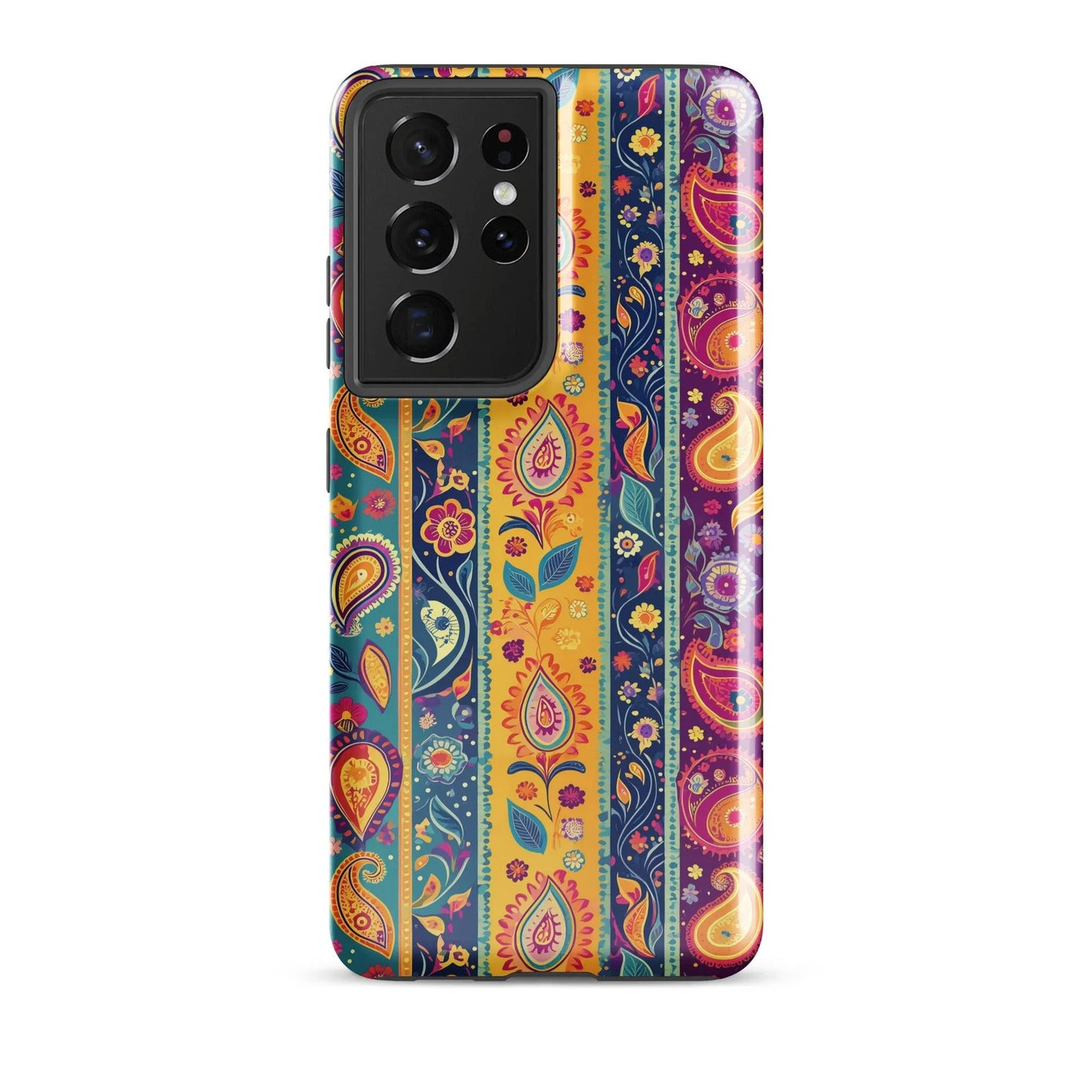 Indian Whimsical Paisley Tough Samsung® Case - The Global Wanderer