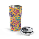 Indian Whimsical Paisley Tumbler - The Global Wanderer