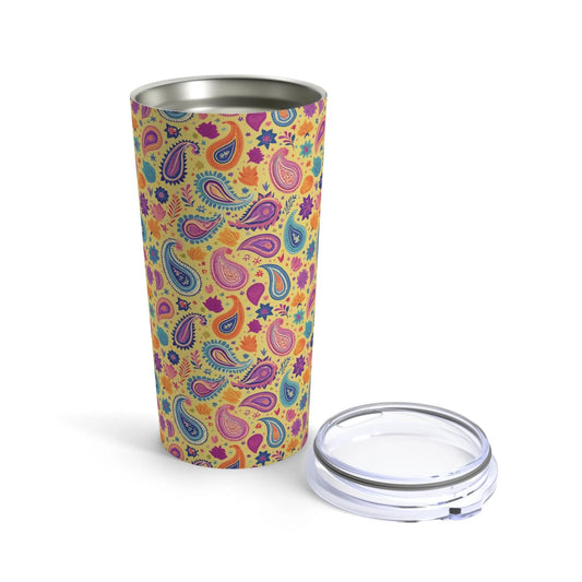 Indian Whimsical Paisley Tumbler - The Global Wanderer