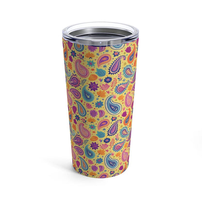 Indian Whimsical Paisley Tumbler - The Global Wanderer