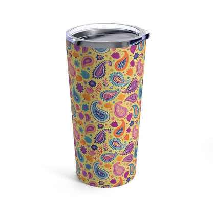 Indian Whimsical Paisley Tumbler - The Global Wanderer