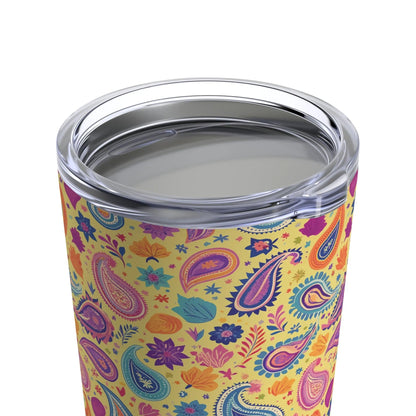 Indian Whimsical Paisley Tumbler - The Global Wanderer