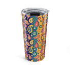 Indian Whimsical Paisley Tumbler - The Global Wanderer