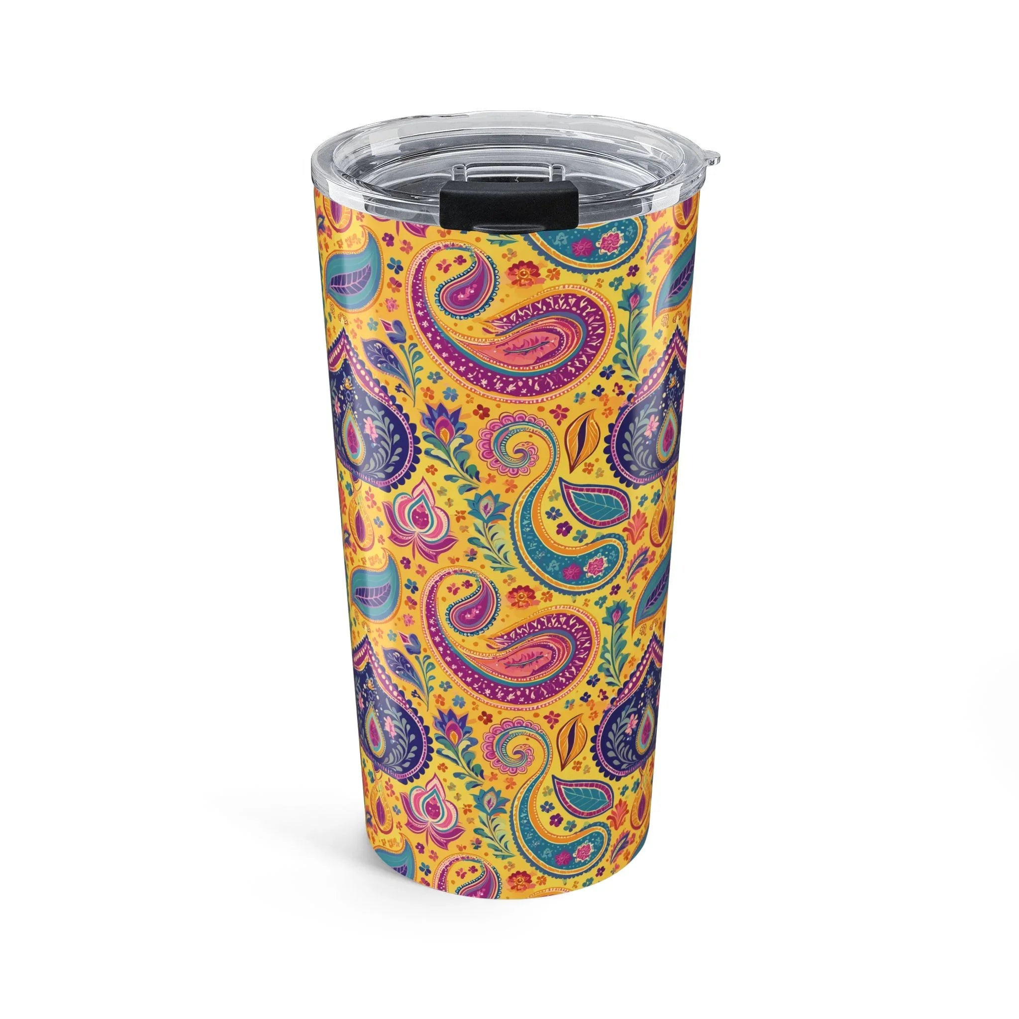 Indian Whimsical Paisley Tumbler - The Global Wanderer