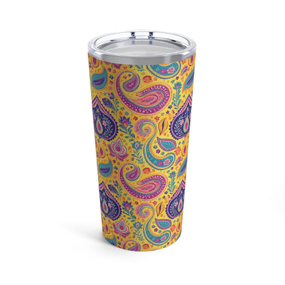 Indian Whimsical Paisley Tumbler - The Global Wanderer