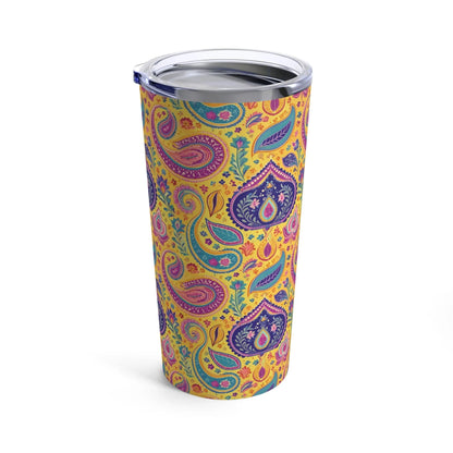 Indian Whimsical Paisley Tumbler - The Global Wanderer