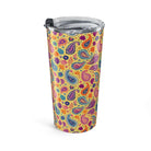 Indian Whimsical Paisley Tumbler - The Global Wanderer