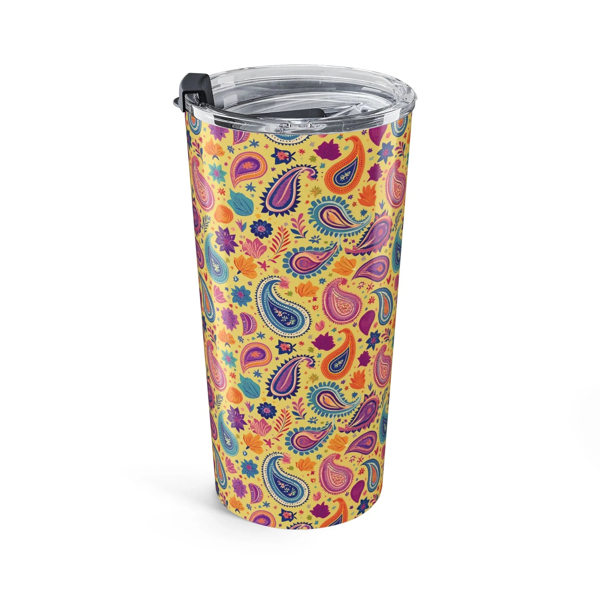 Indian Whimsical Paisley Tumbler - The Global Wanderer