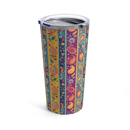 Indian Whimsical Paisley Tumbler - The Global Wanderer