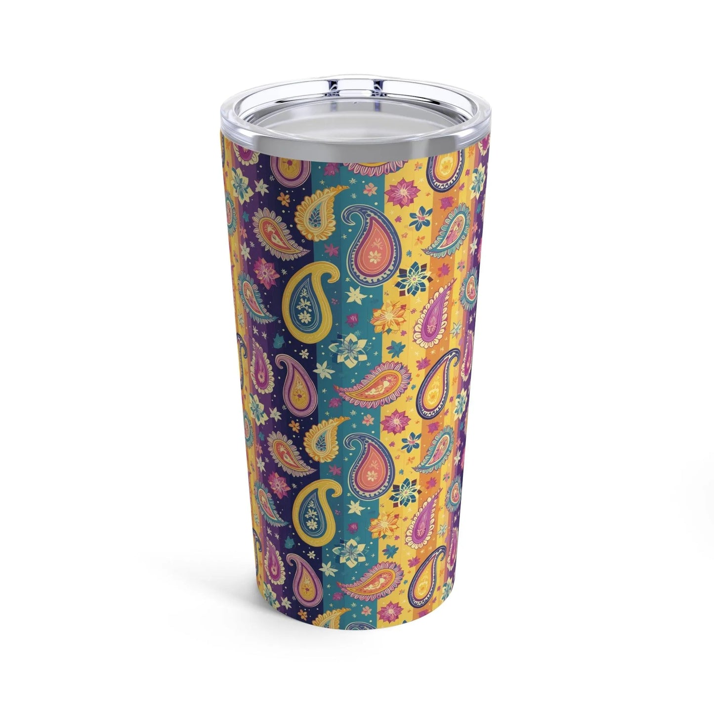 Indian Whimsical Paisley Tumbler - The Global Wanderer