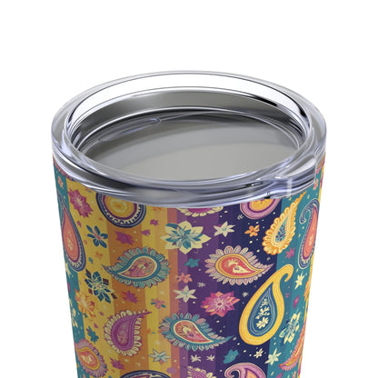 Indian Whimsical Paisley Tumbler - The Global Wanderer