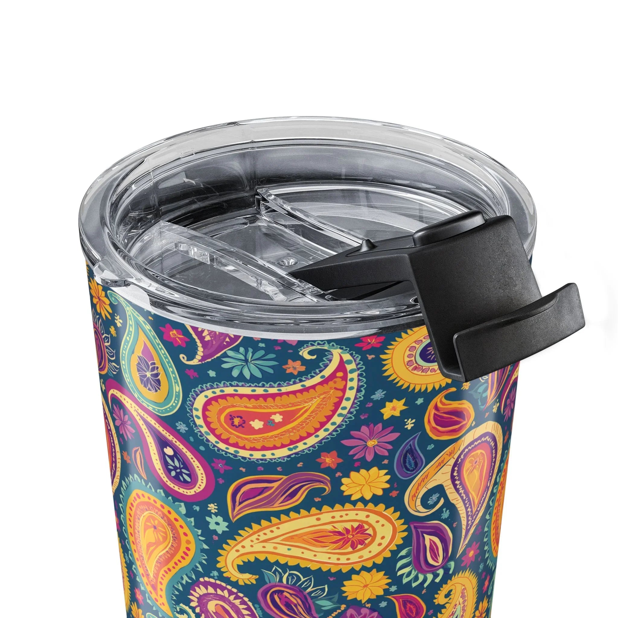 Indian Whimsical Paisley Tumbler - The Global Wanderer