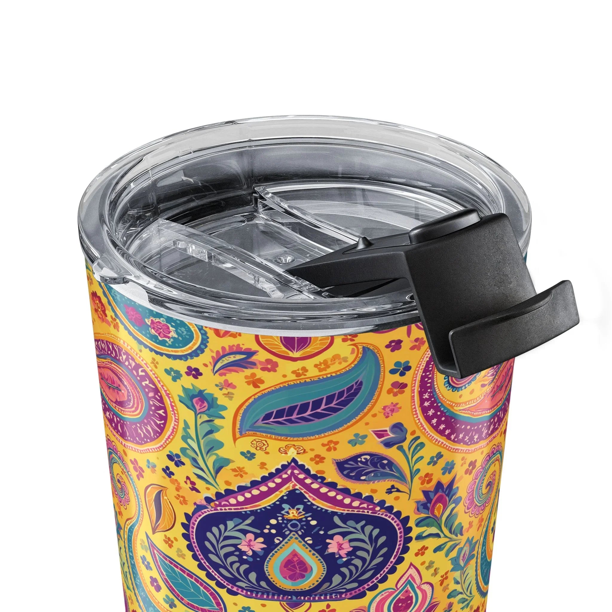 Indian Whimsical Paisley Tumbler - The Global Wanderer