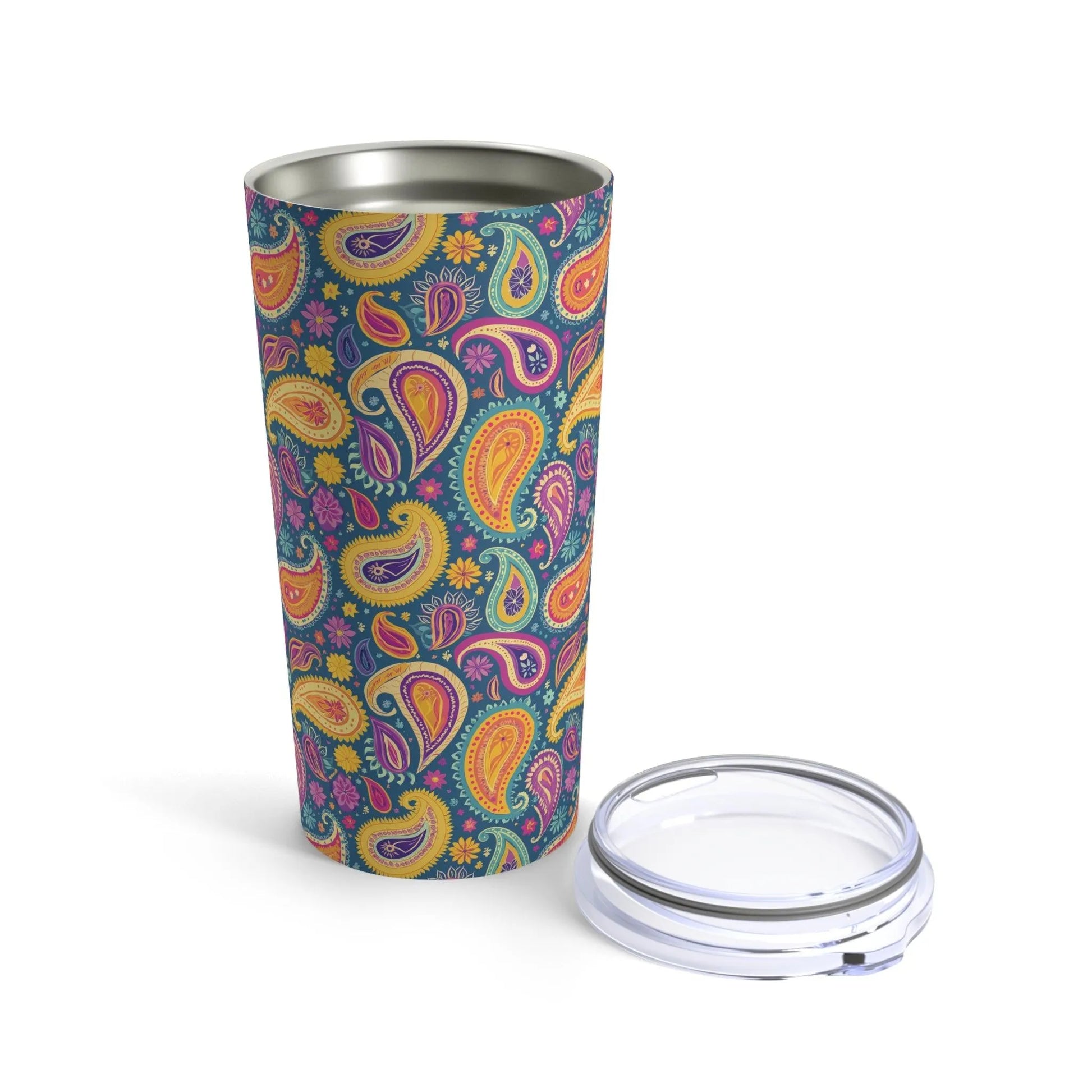 Indian Whimsical Paisley Tumbler - The Global Wanderer