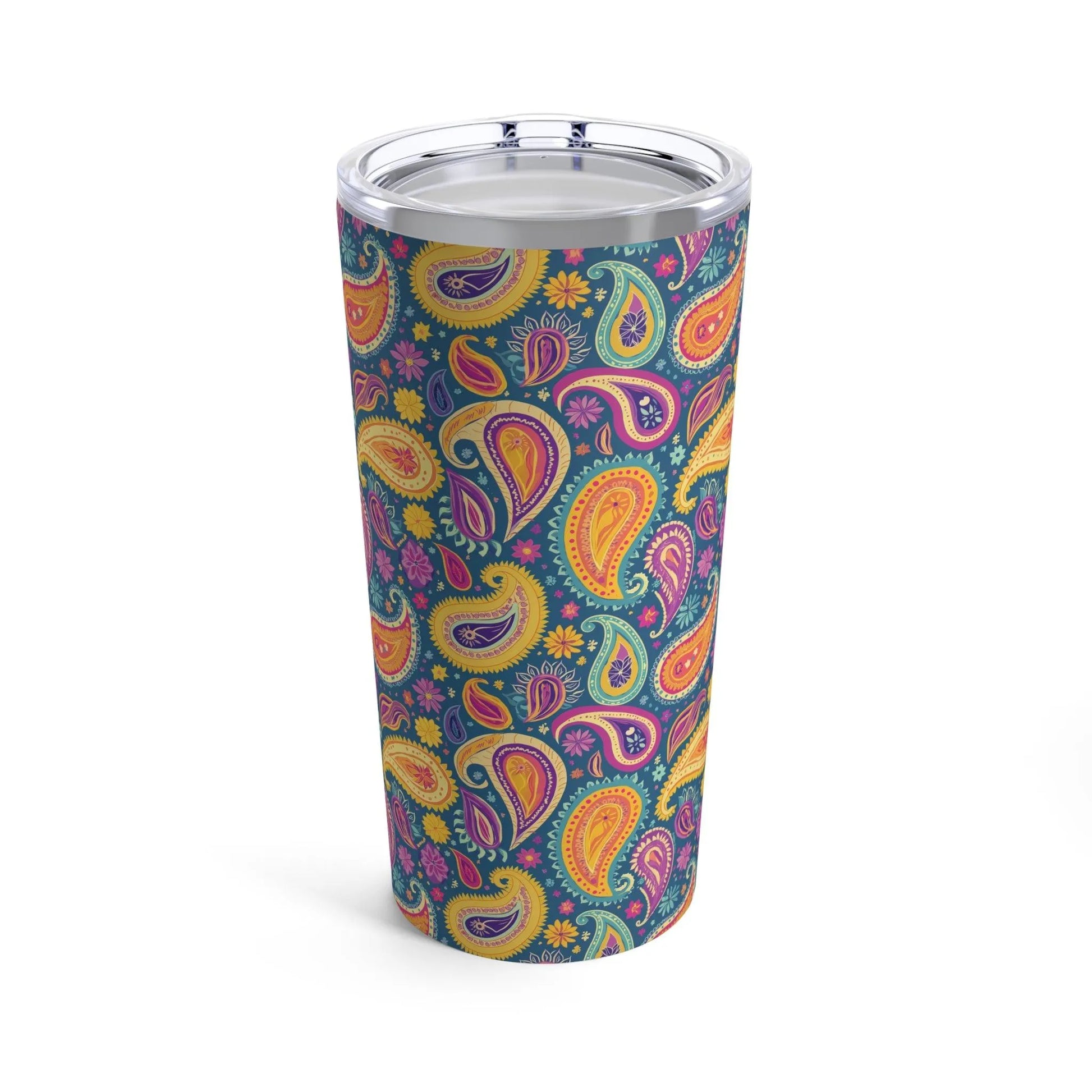 Indian Whimsical Paisley Tumbler - The Global Wanderer