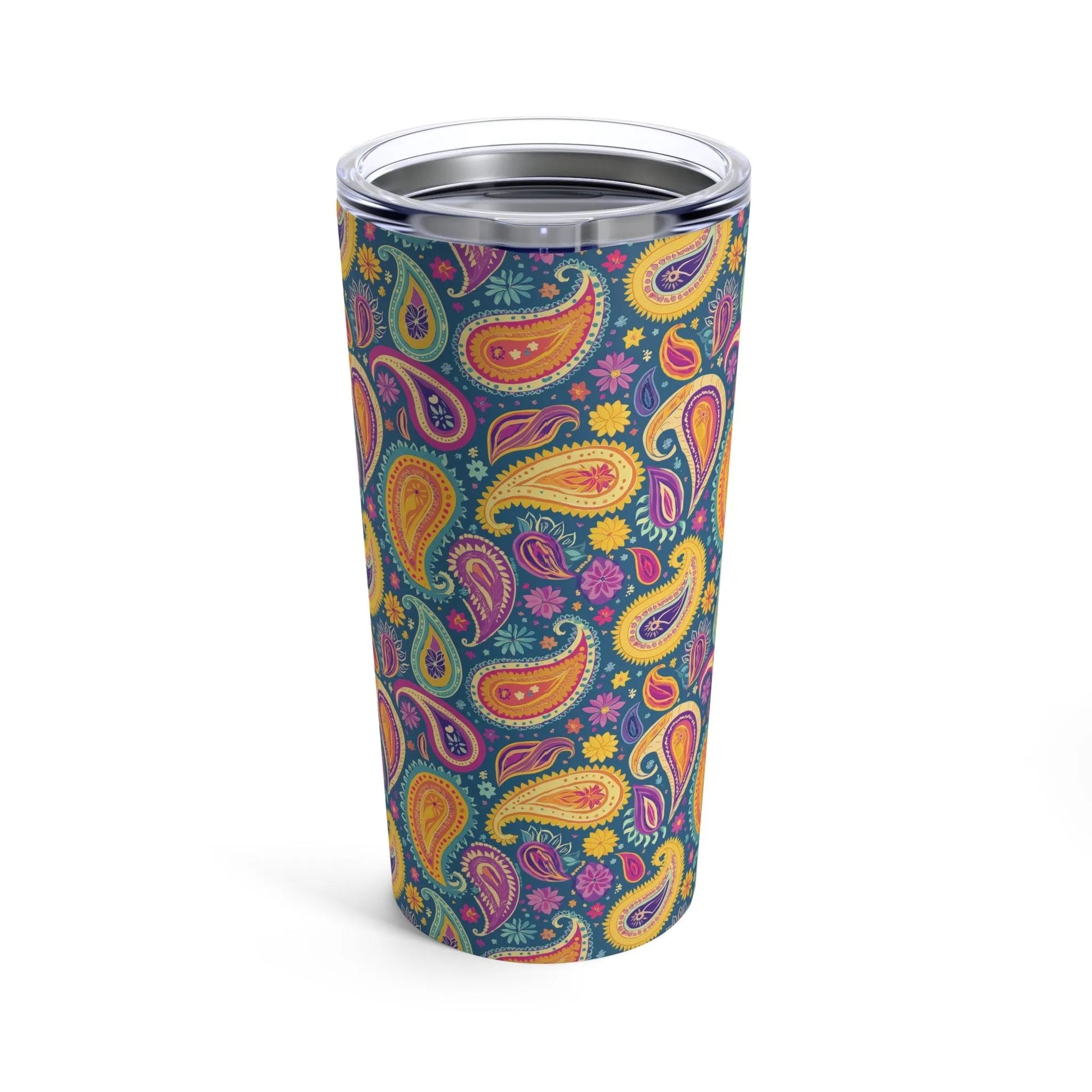 Indian Whimsical Paisley Tumbler - The Global Wanderer