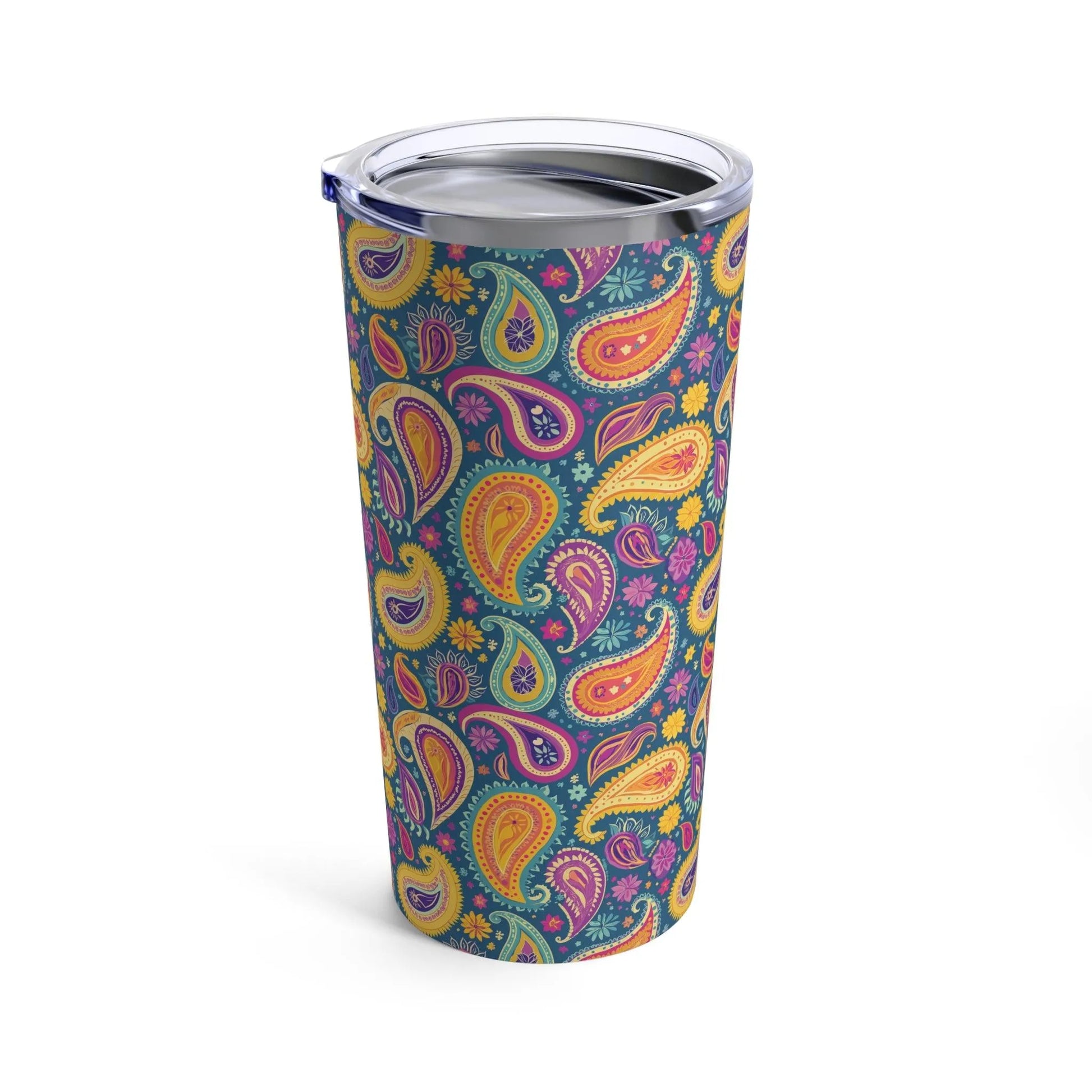 Indian Whimsical Paisley Tumbler - The Global Wanderer