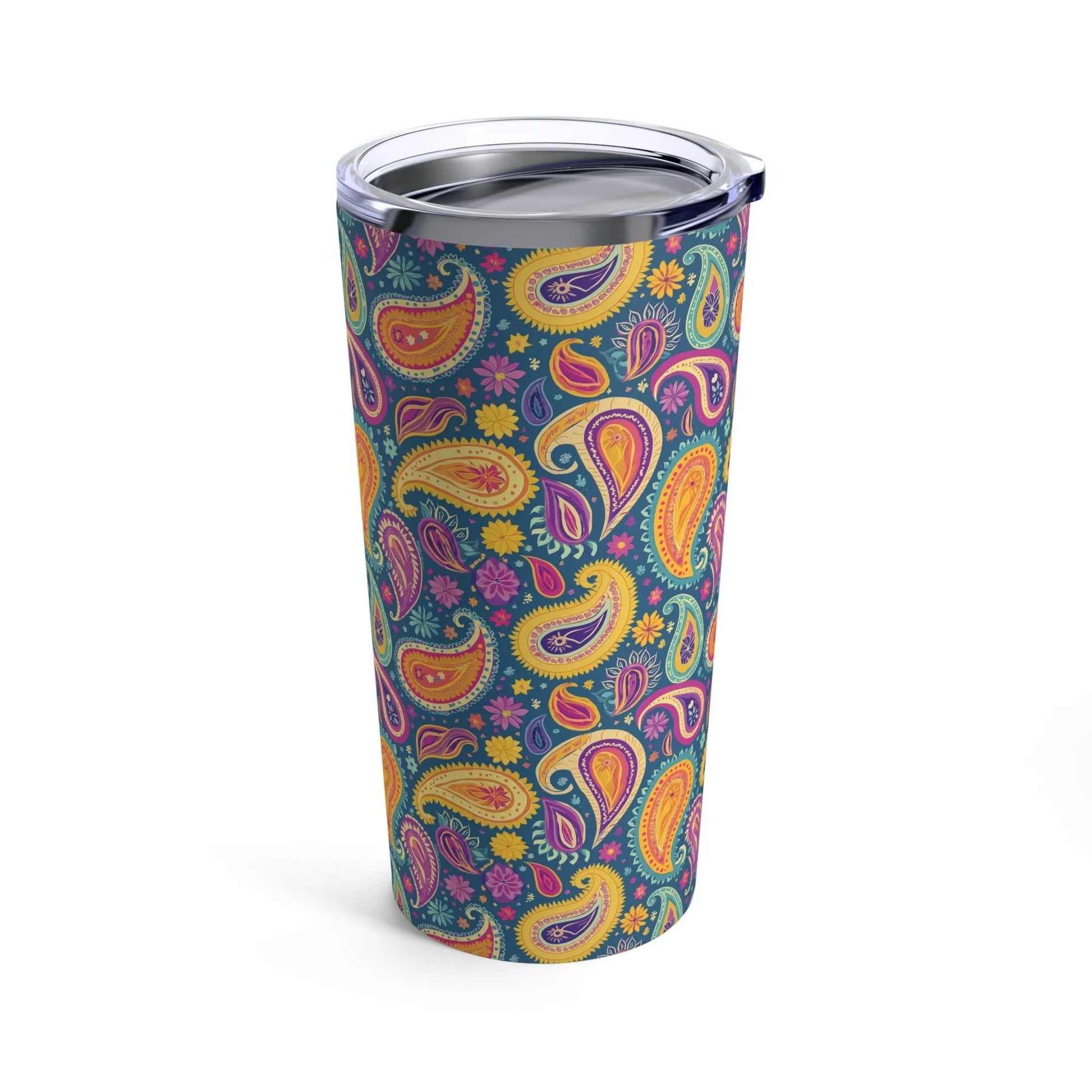 Indian Whimsical Paisley Tumbler - The Global Wanderer