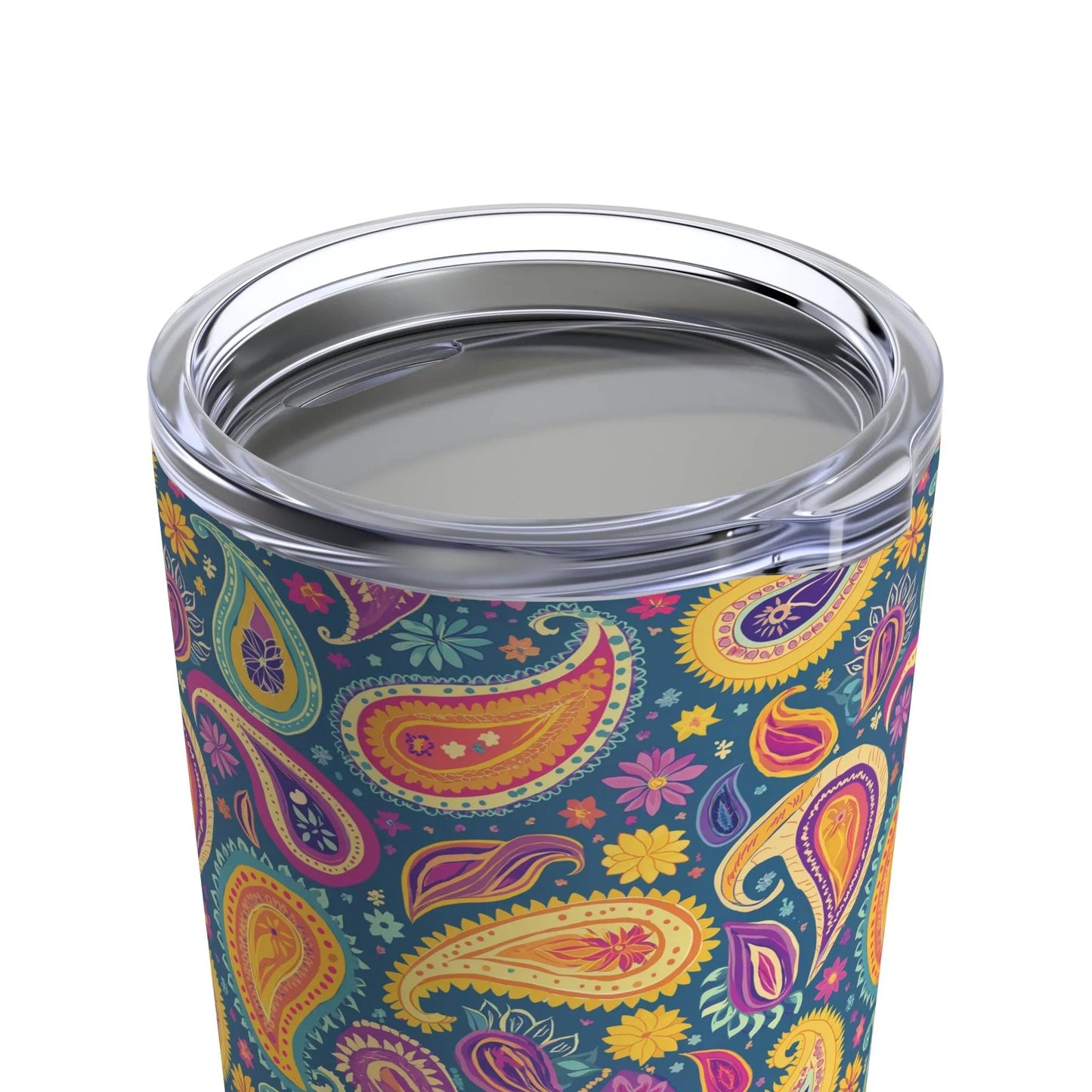 Indian Whimsical Paisley Tumbler - The Global Wanderer