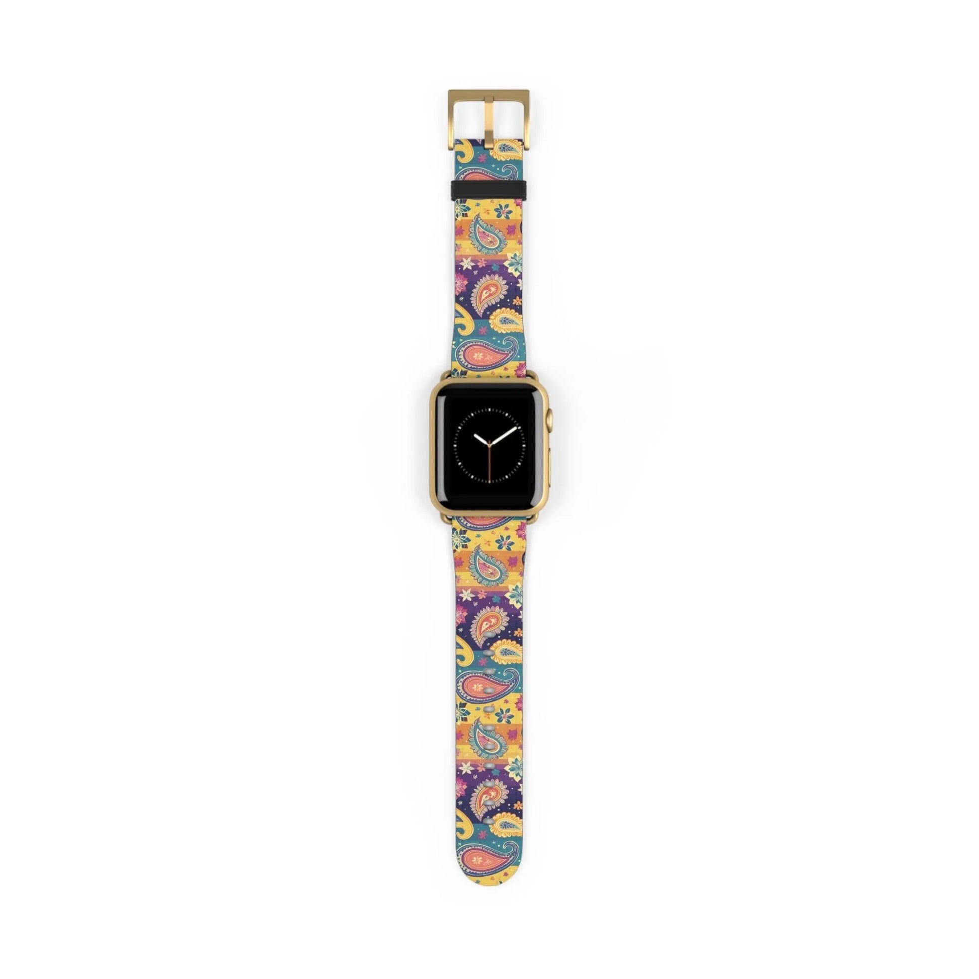 Indian Whimsical Paisley Watch Band - The Global Wanderer