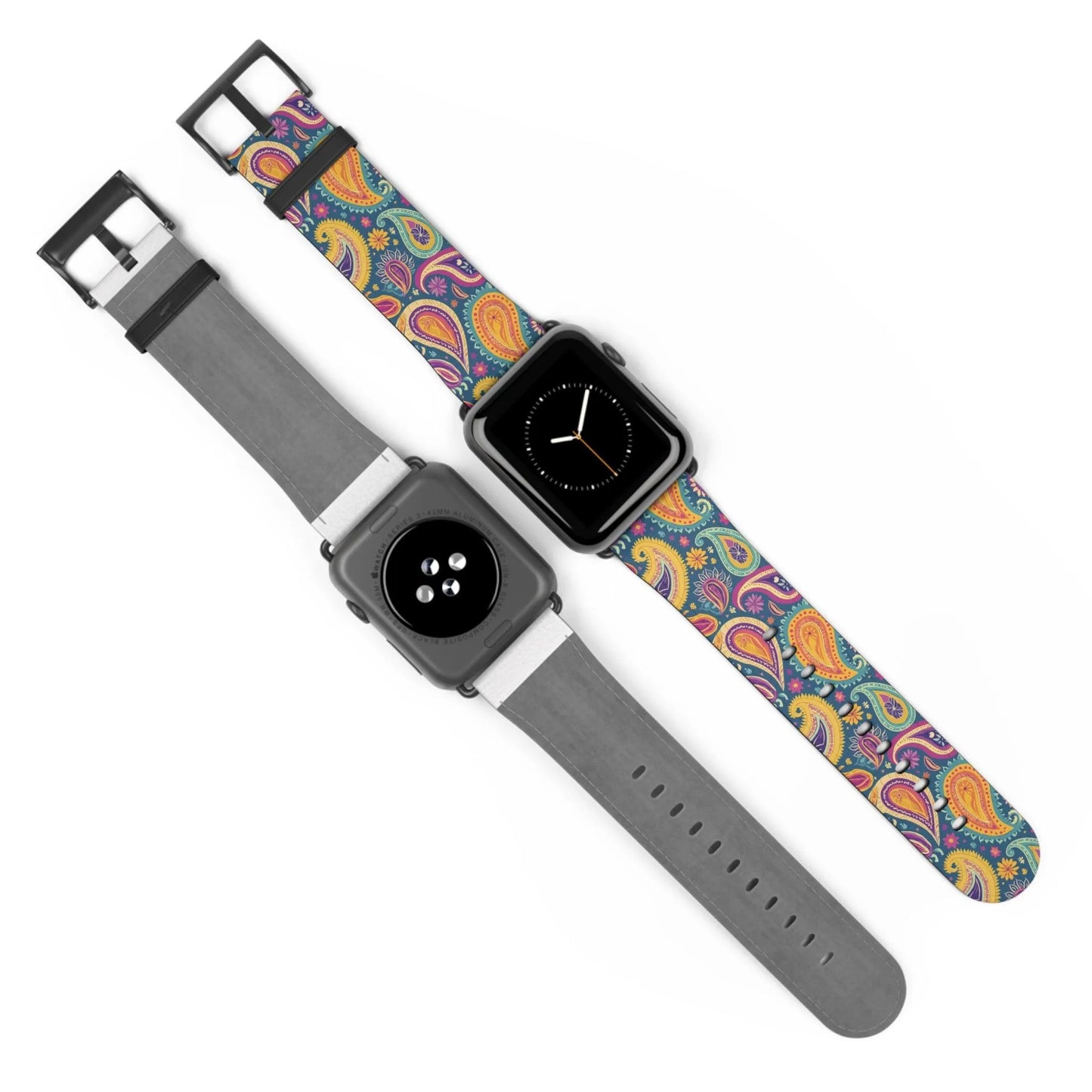 Indian Whimsical Paisley Watch Band - The Global Wanderer