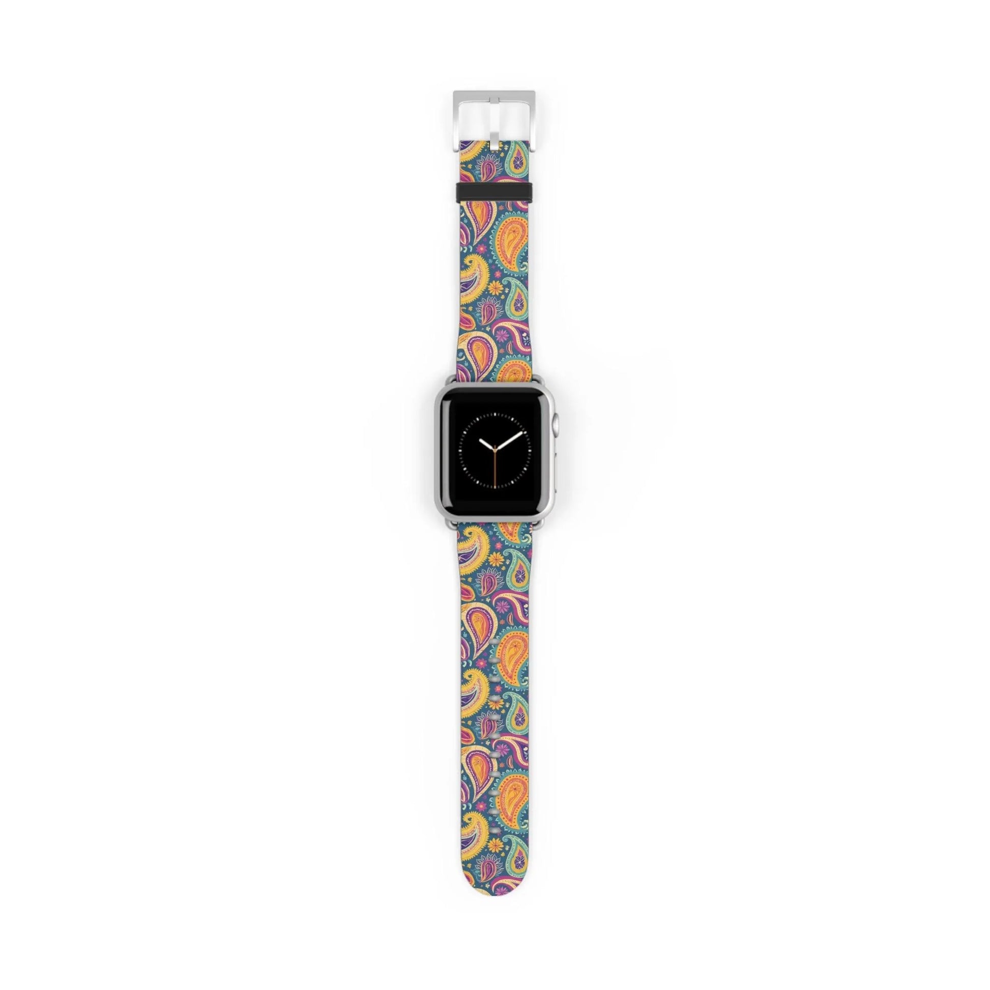 Indian Whimsical Paisley Watch Band - The Global Wanderer