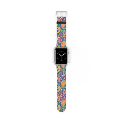 Indian Whimsical Paisley Watch Band - The Global Wanderer