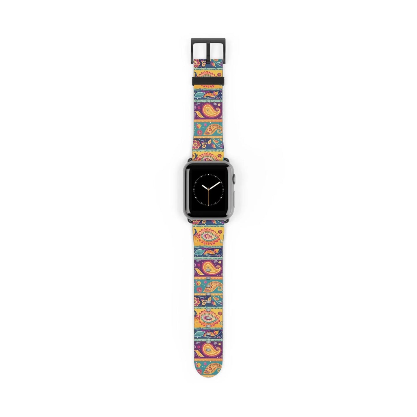 Indian Whimsical Paisley Watch Band - The Global Wanderer