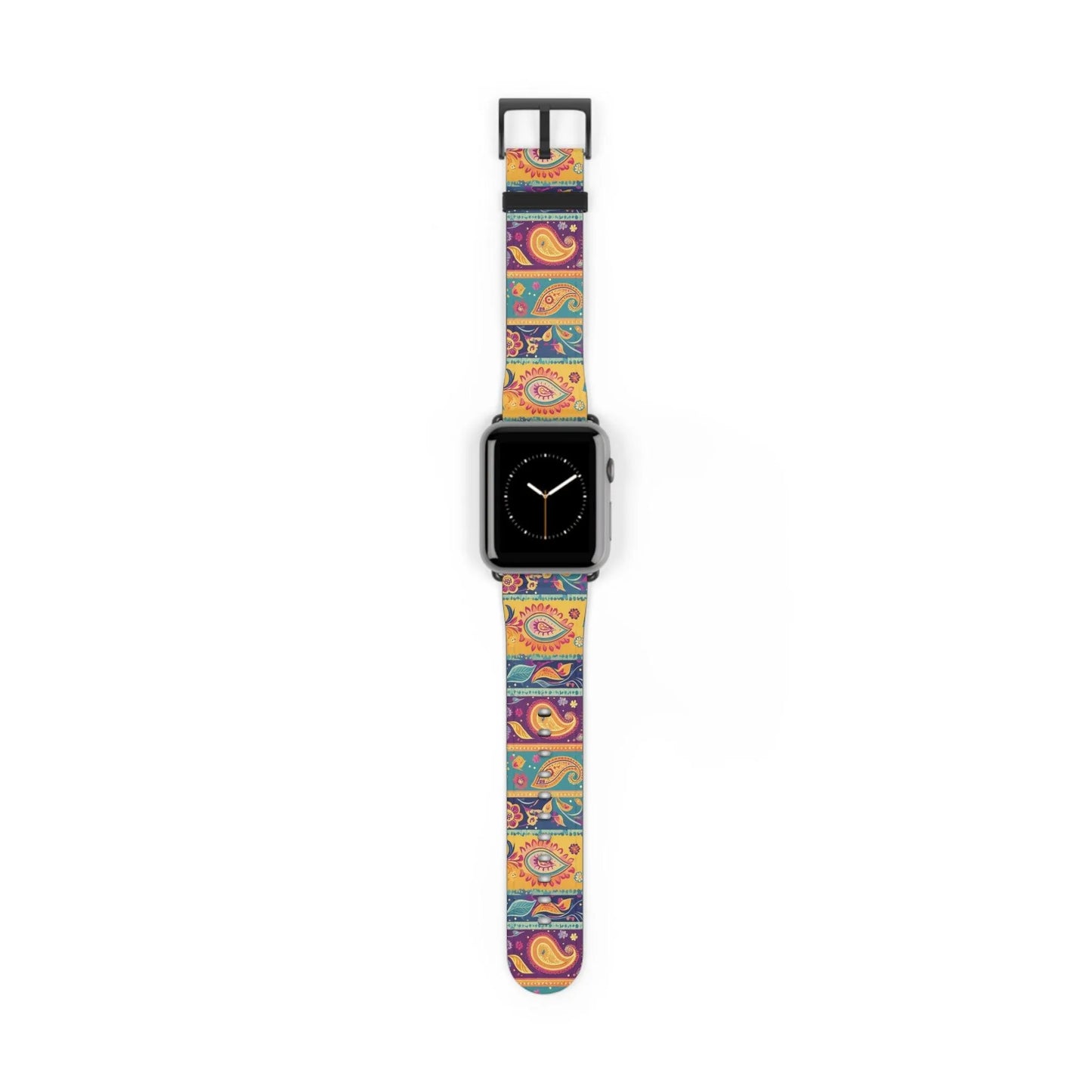 Indian Whimsical Paisley Watch Band - The Global Wanderer